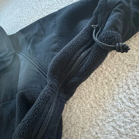 Men's Black Fleece Jacket - Picture 4 of 10